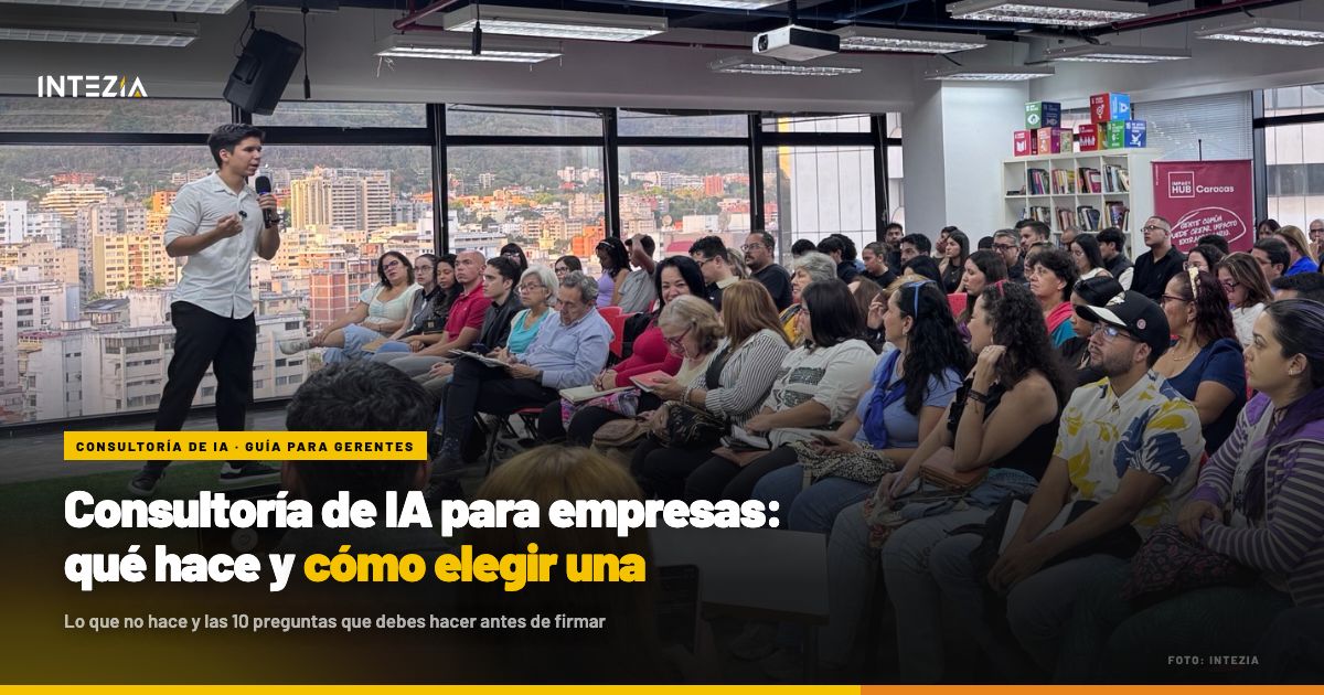 Consultoría de IA para empresas: qué hace y cómo elegir una