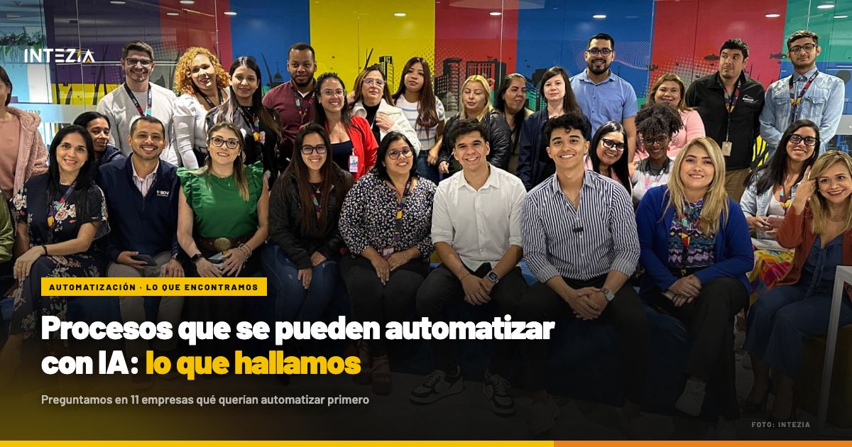Procesos que se pueden automatizar con IA: lo que hallamos